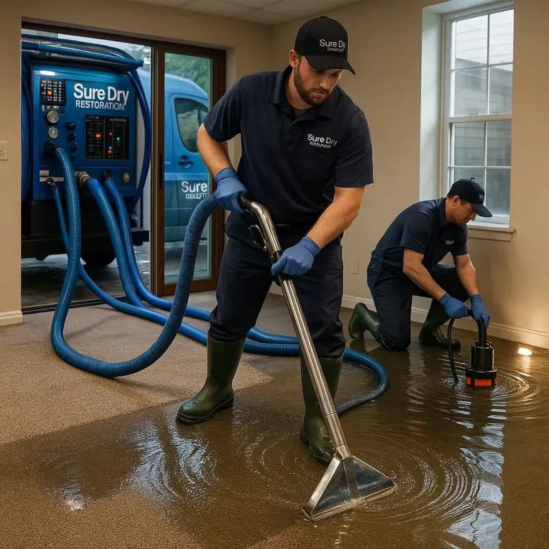 Water Extraction and Removal process in Bawcomville, LA